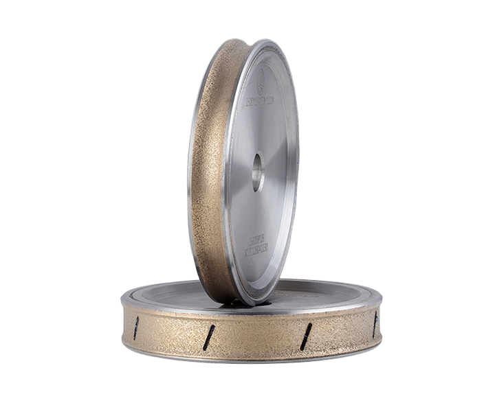 Straight edge circular edge diamond grinding wheel 